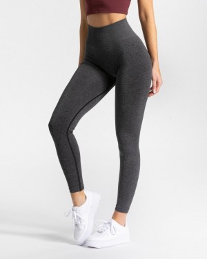 Leggings Teveo Classy Femme Grise Foncé | 5493-AWYTV