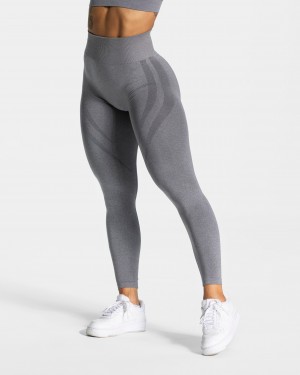 Leggings Teveo Evolution V2 Femme Grise | 6178-DCQIZ