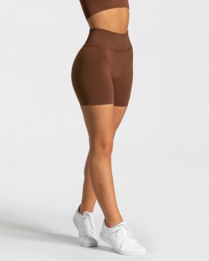 Short Teveo Sensation Mini Femme Marron | 4708-FYWHB