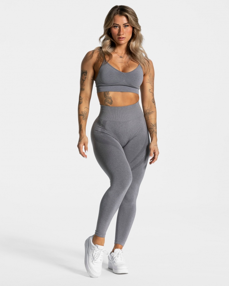 Leggings Teveo Evolution V2 Femme Grise | 6178-DCQIZ