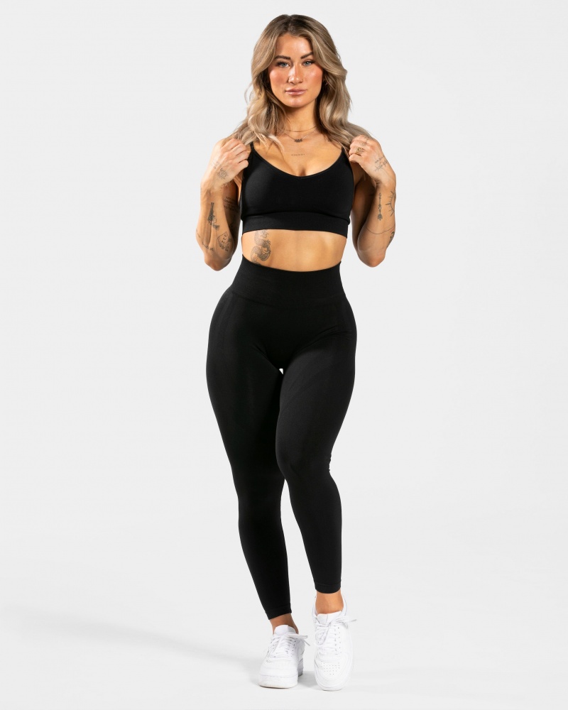 Leggings Teveo Evolution V2 Femme Noir | 6051-DXJQY