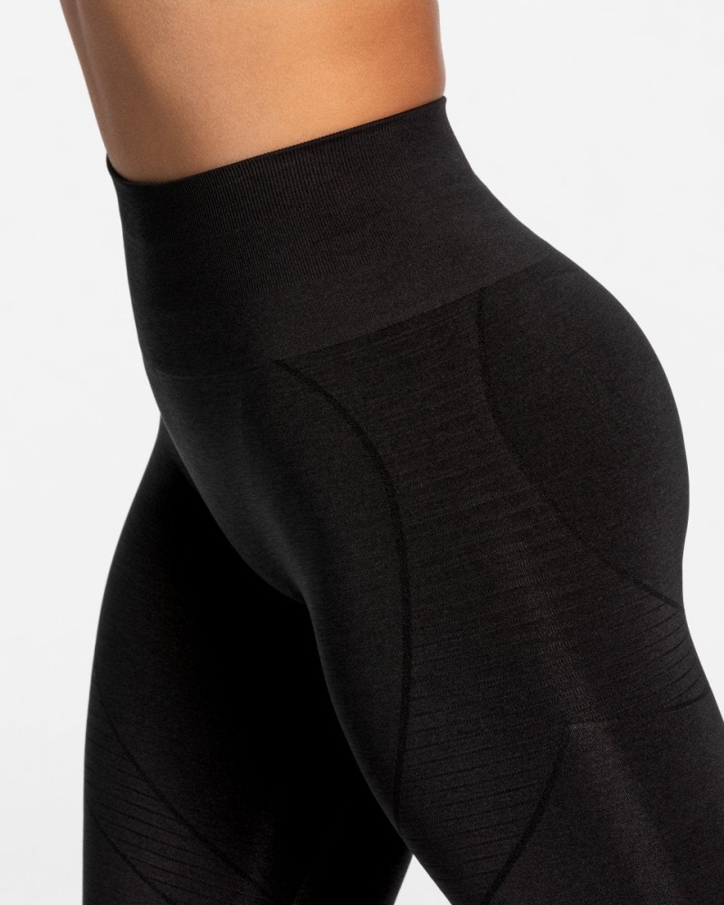 Leggings Teveo True Femme Noir | 3618-AOGLX