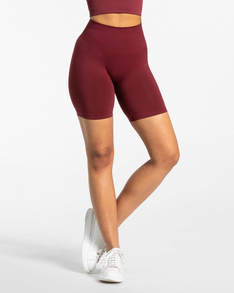 Short Teveo Classy Femme Bordeaux Rouge | 8249-RAFZJ