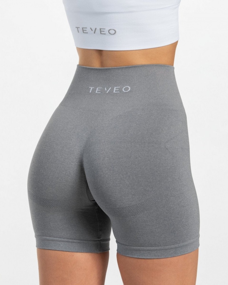 Short Teveo Classy Femme Grise | 8465-DXFAI