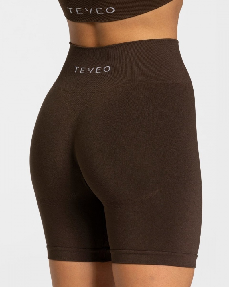 Short Teveo Classy Femme Marron Foncé | 7940-MQWEC