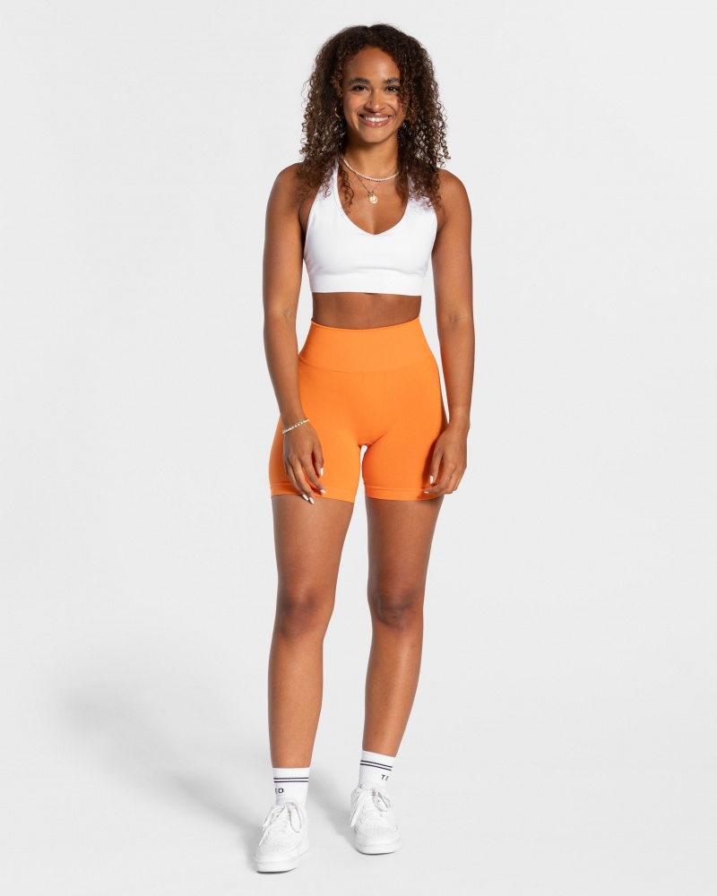 Short Teveo Classy Femme Orange | 6503-YLRZV