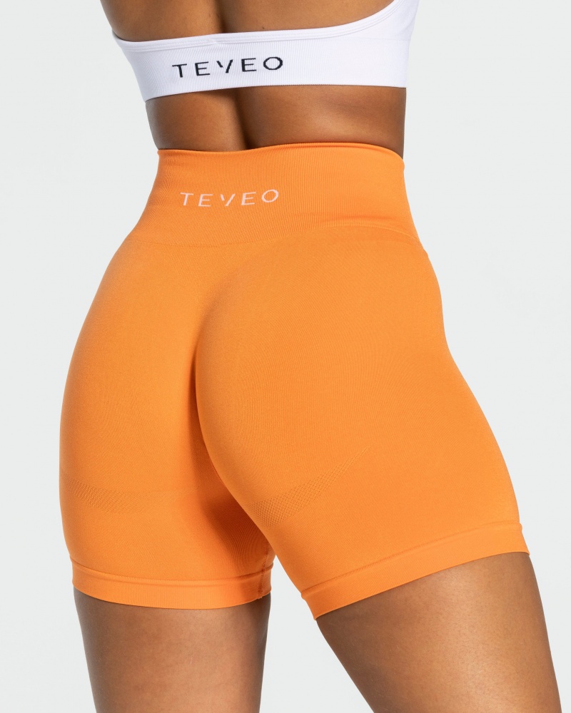 Short Teveo Classy Femme Orange | 6503-YLRZV