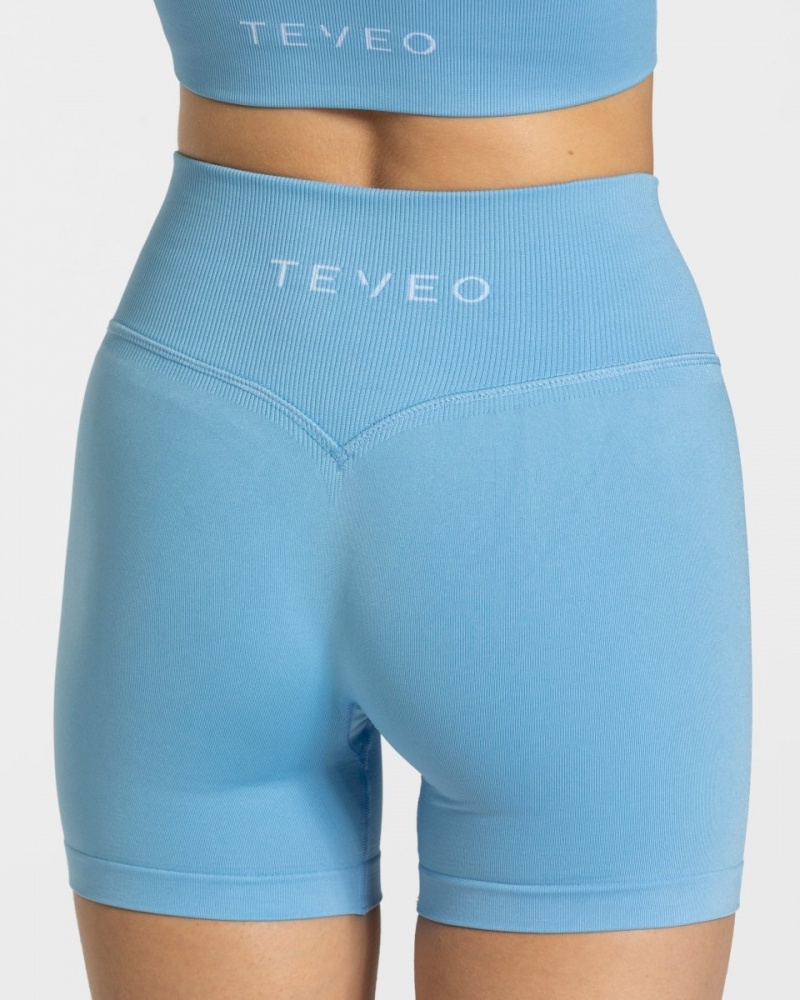 Short Teveo Sensation Mini Femme Bleu | 6470-YJTUR