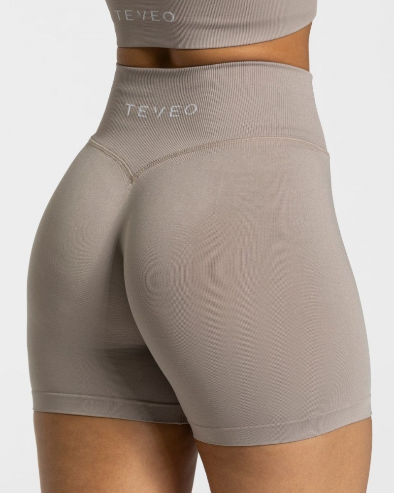 Short Teveo Sensation Mini Femme Grise | 3142-SAWOU