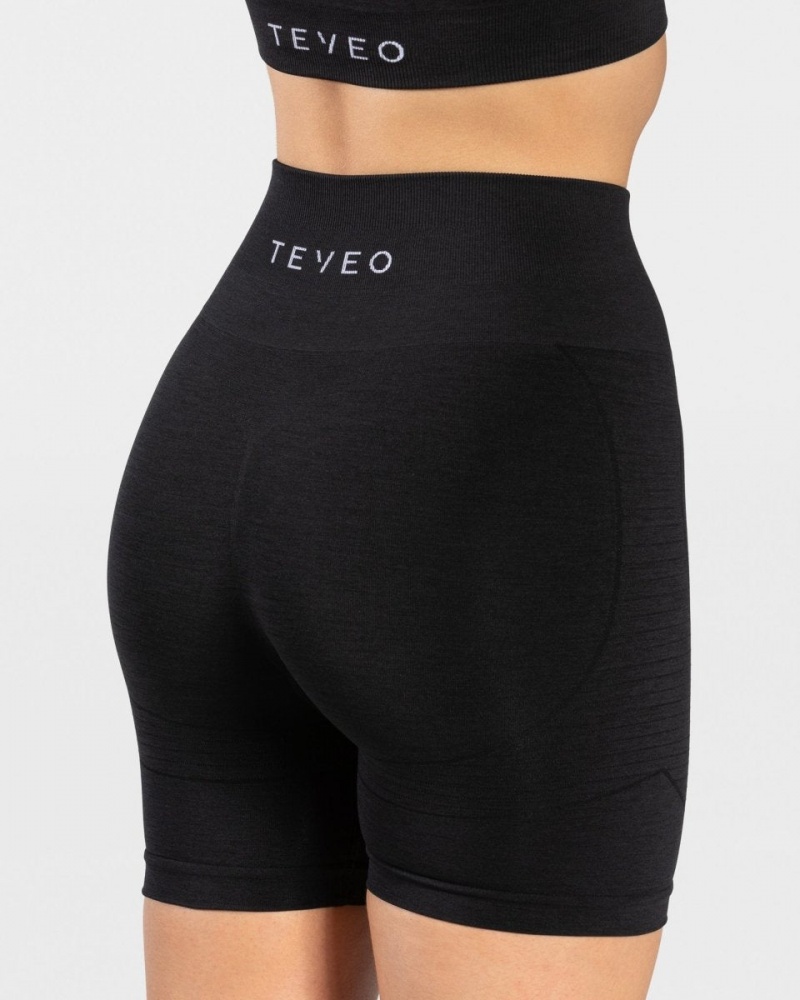 Short Teveo True Femme Noir | 1849-ETCIL