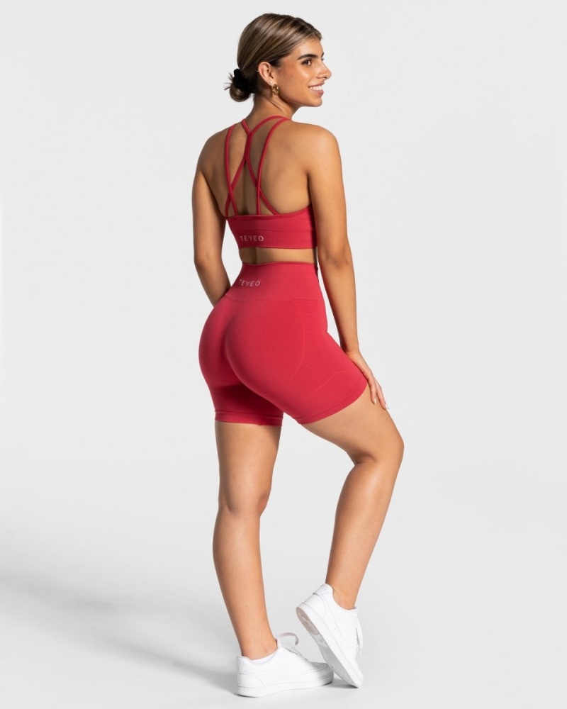 Short Teveo True Femme Rouge | 9871-GCLTK