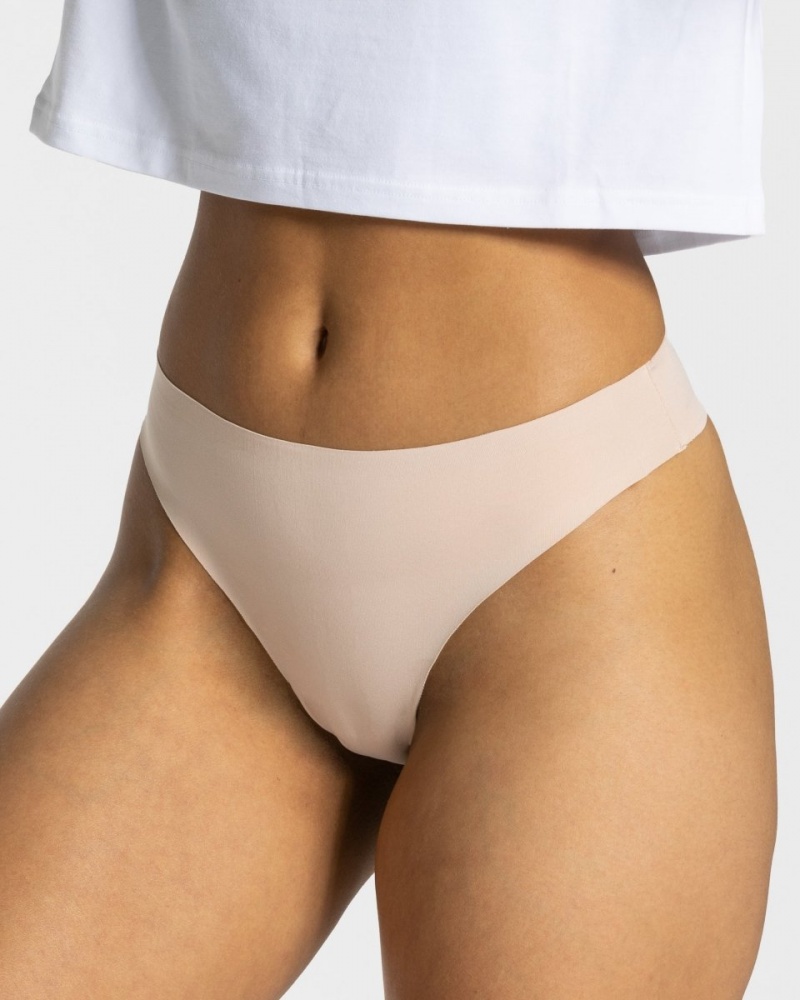 Sous Vêtement Teveo TEVEO Seamles Femme Beige | 4906-NYHPC