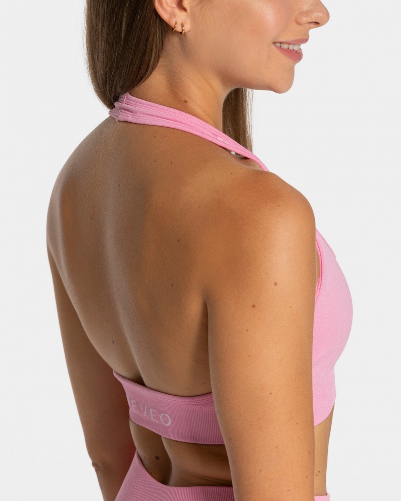 Soutien Gorge Teveo Everyday Neckholder Femme Rose | 6912-YGIHL