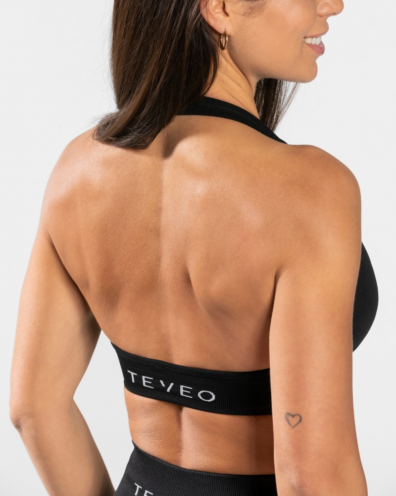 Soutien Gorge Teveo Everyday Neckholder Femme Noir | 3820-VXDPO