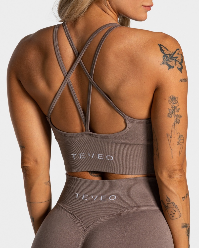 Soutien Gorge Teveo Statement Femme Beige | 2649-TOMYV