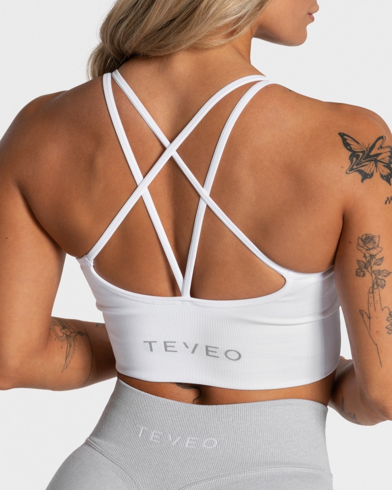 Soutien Gorge Teveo Statement Femme Blanche | 2051-CUQPD