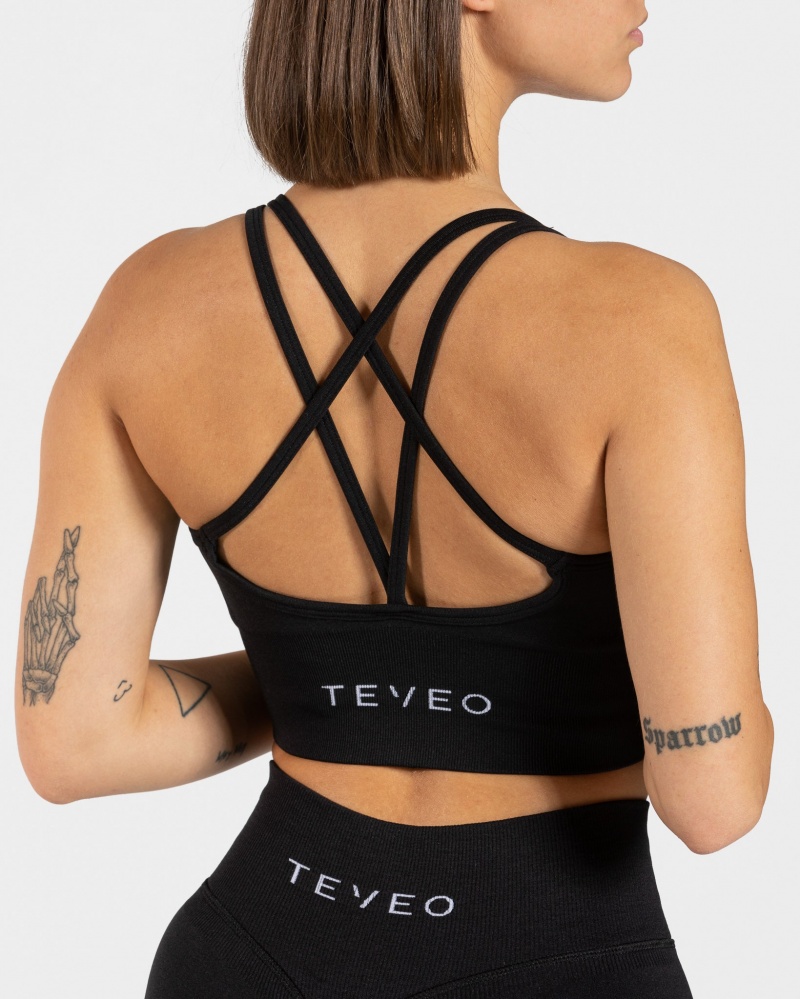 Soutien Gorge Teveo Statement Femme Noir | 2476-HYZOM