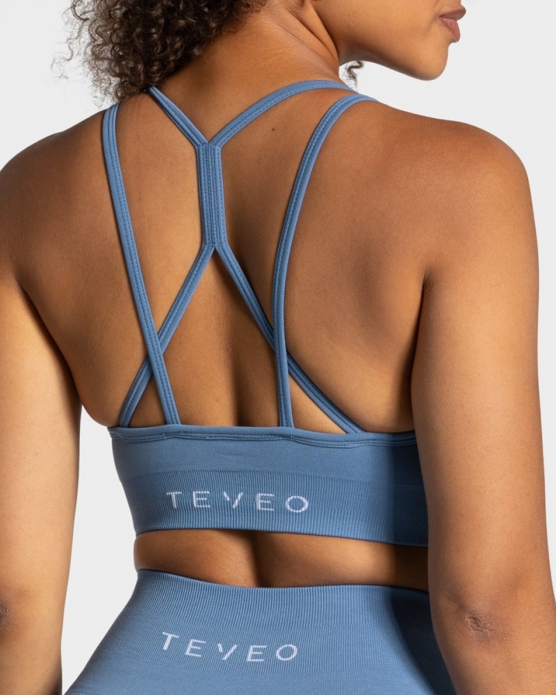 Soutien Gorge Teveo True Femme Bleu | 7319-KPYAH