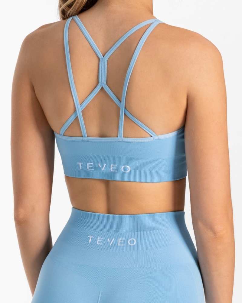 Soutien Gorge Teveo True Femme Bleu | 9365-TJOKI