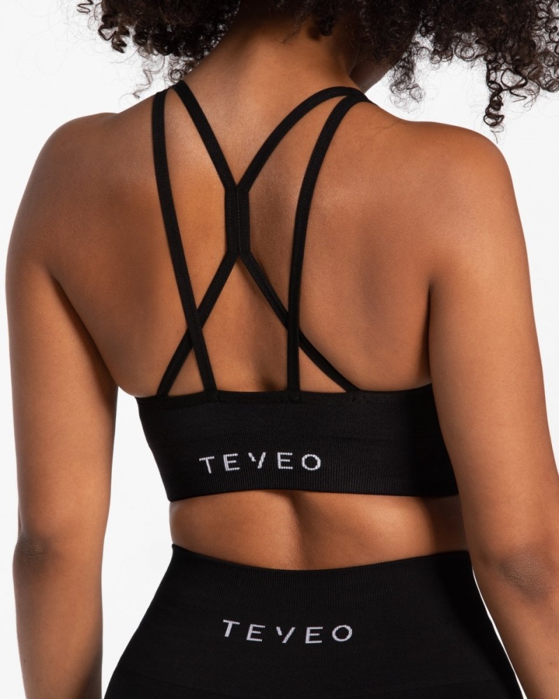 Soutien Gorge Teveo True Femme Noir | 5376-EDTQW