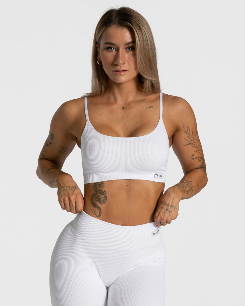 Soutien Gorge Teveo Élégant Femme Blanche | 3619-ZOLUF